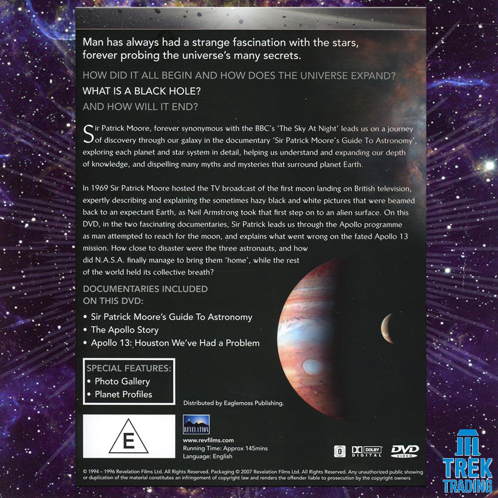 Build a Precision Mechanical Solar System Orrery - Sir Patrick Moore's Journey To The Stars DVD