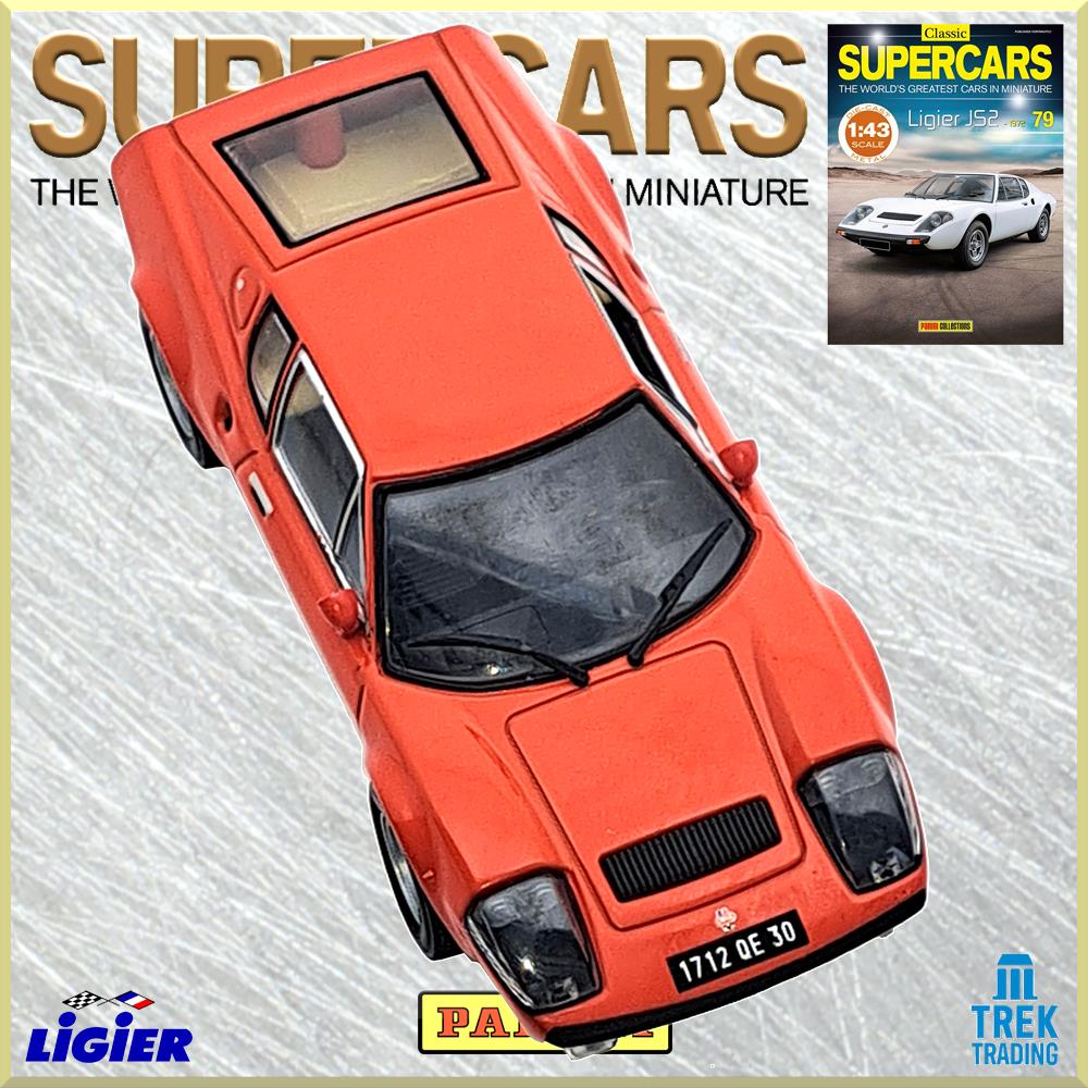 Supercars Collection 79 - Ligier JS2 1972 with Magazine