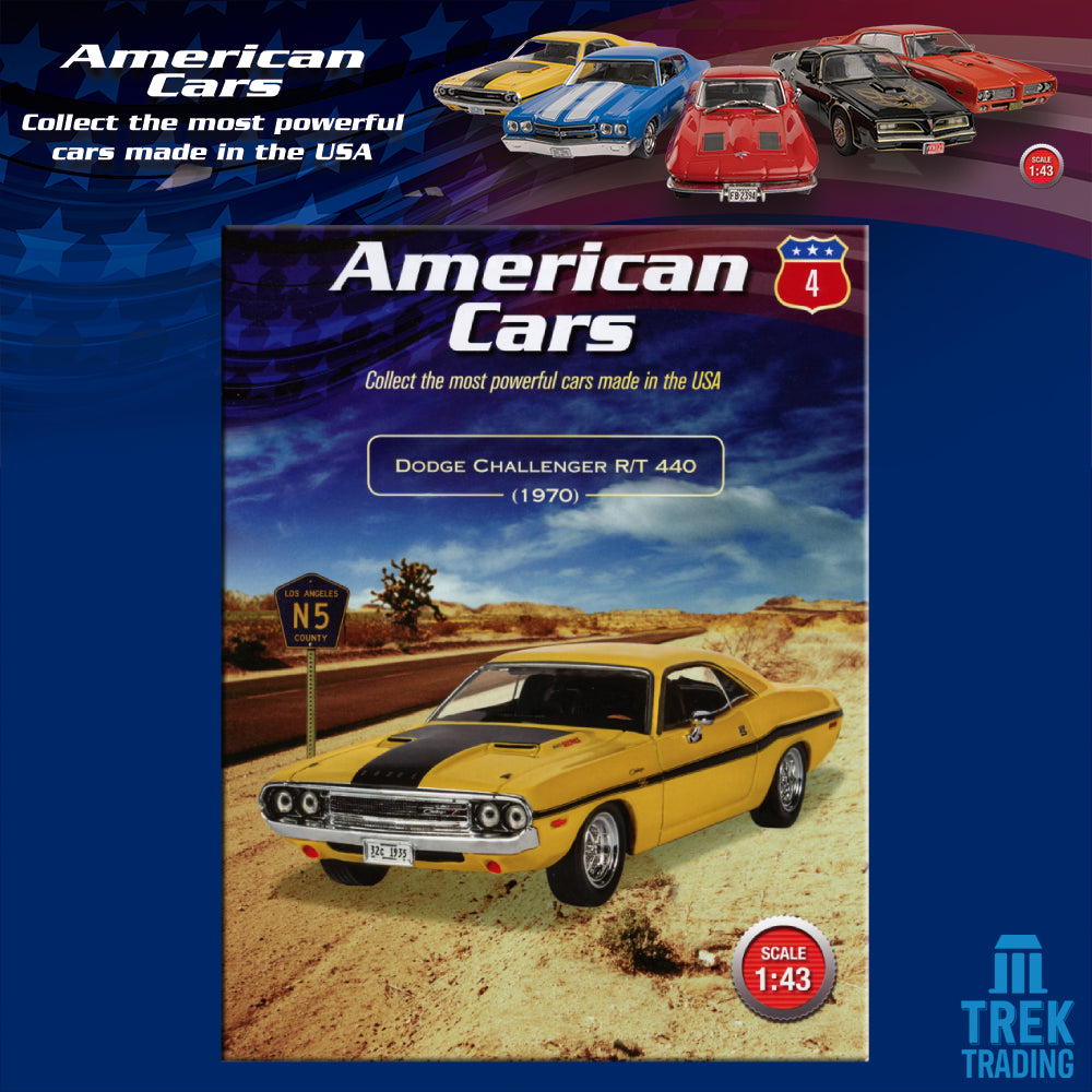 American Cars Collection Issue 4 - 1970 Dodge Challenger R/T 440