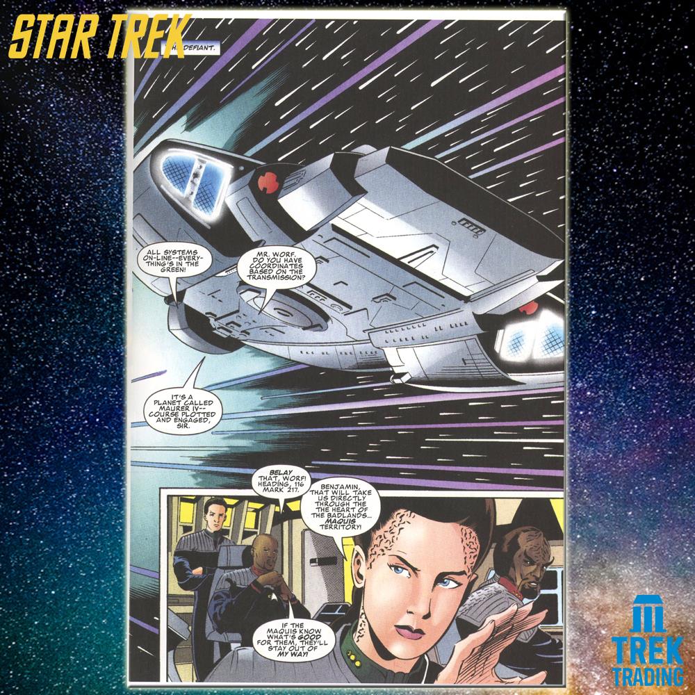 Star Trek Graphic Novel Collection - DS9: Risk Volume 35