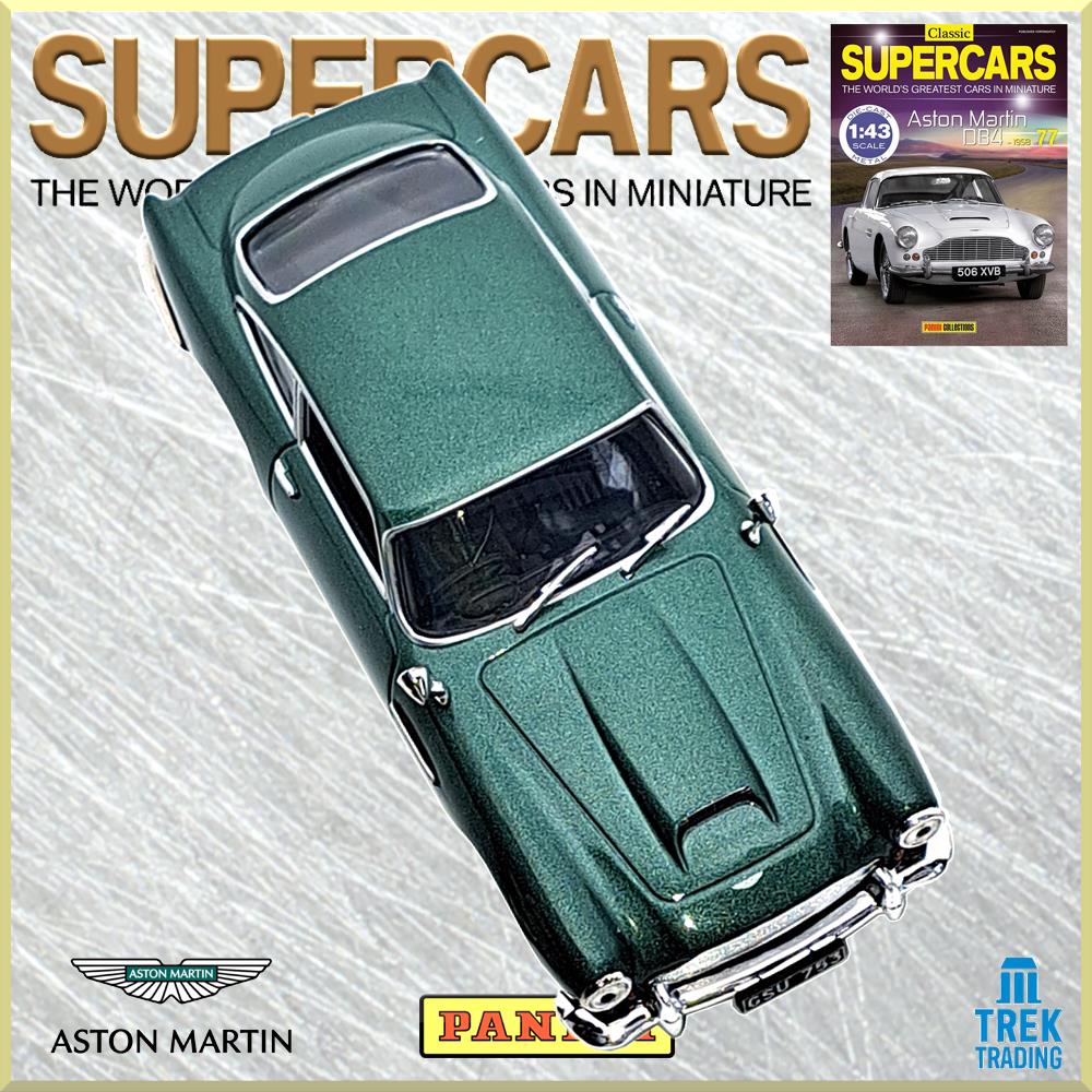 Supercars Collection 77 Aston Martin DB4 1958 with Magazine