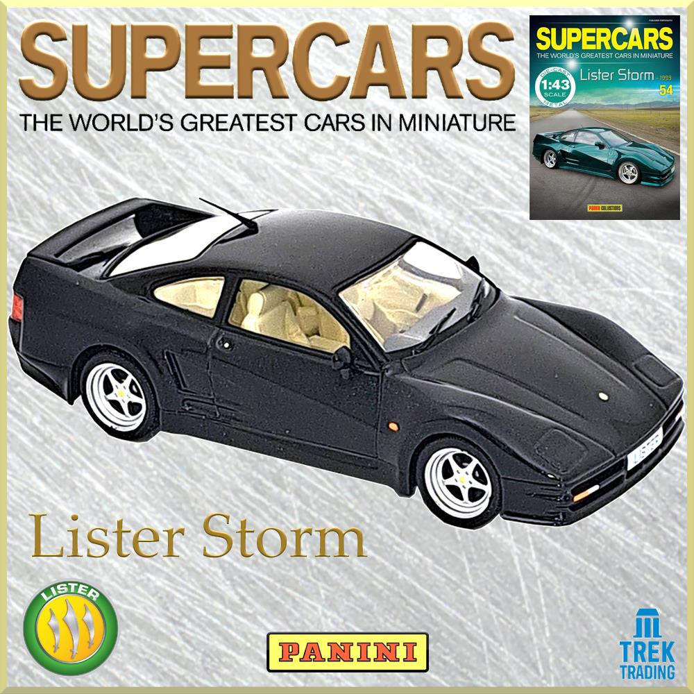 Supercars Collection 54 - Lister Storm 1993 with Magazine