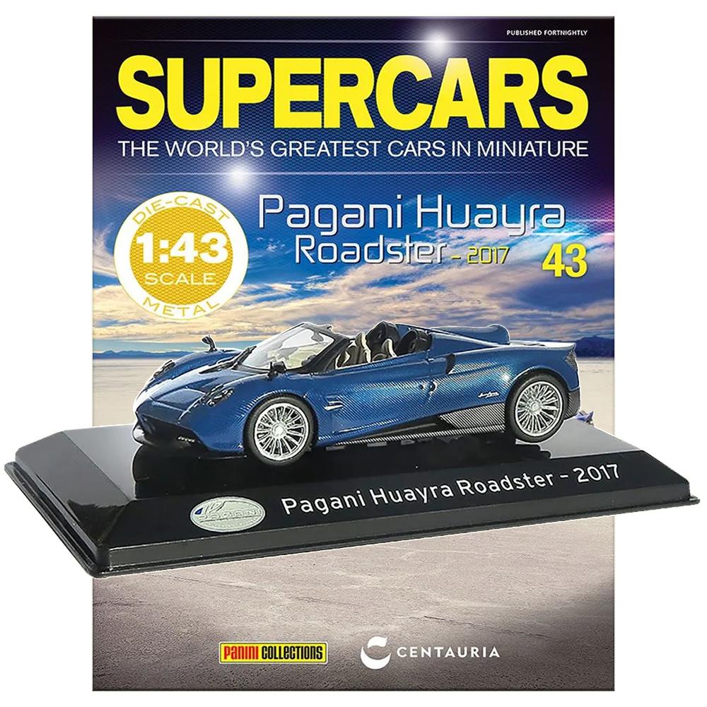 Supercars Collection 43 - Pagani Huayra Roadster 2017 with Magazine