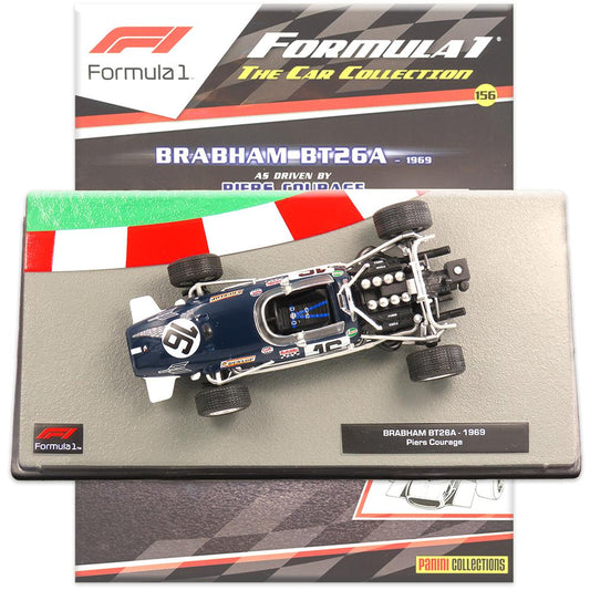 Formula 1 Car Collection - Brabham BT26A 1969 - 156 with Magazine