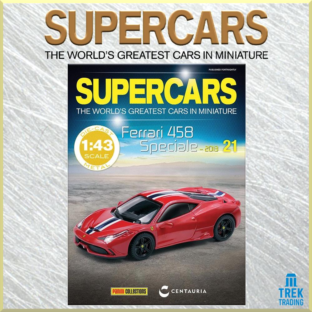 Supercars Collection 21 - Ferrari 458 Speciale 2013 with Magazine