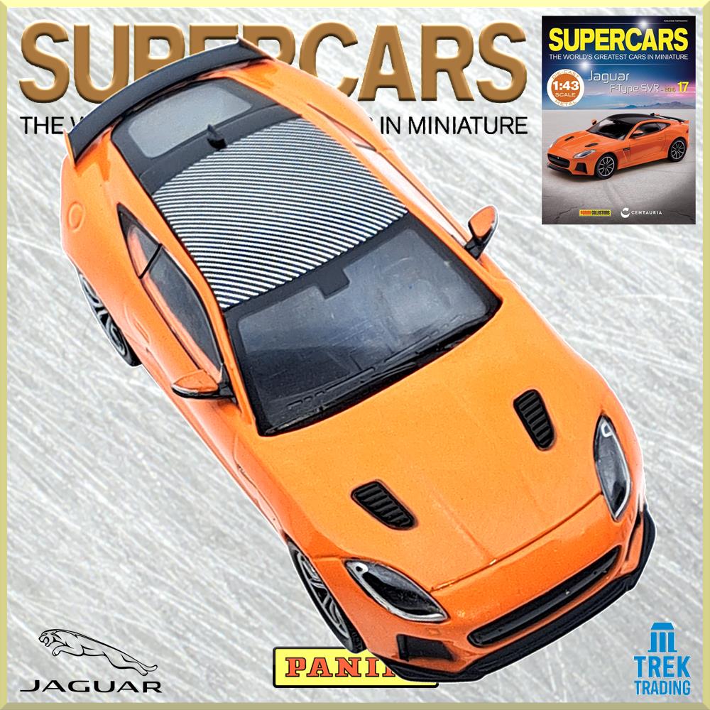 Supercars Collection 17 - Jaguar F Type SVR 2016 with Magazine