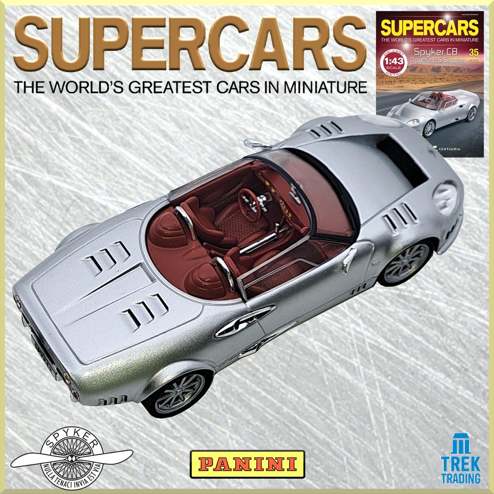 Supercars Collection 35 - Spyker C8 Double 12S Spyder with Magazine