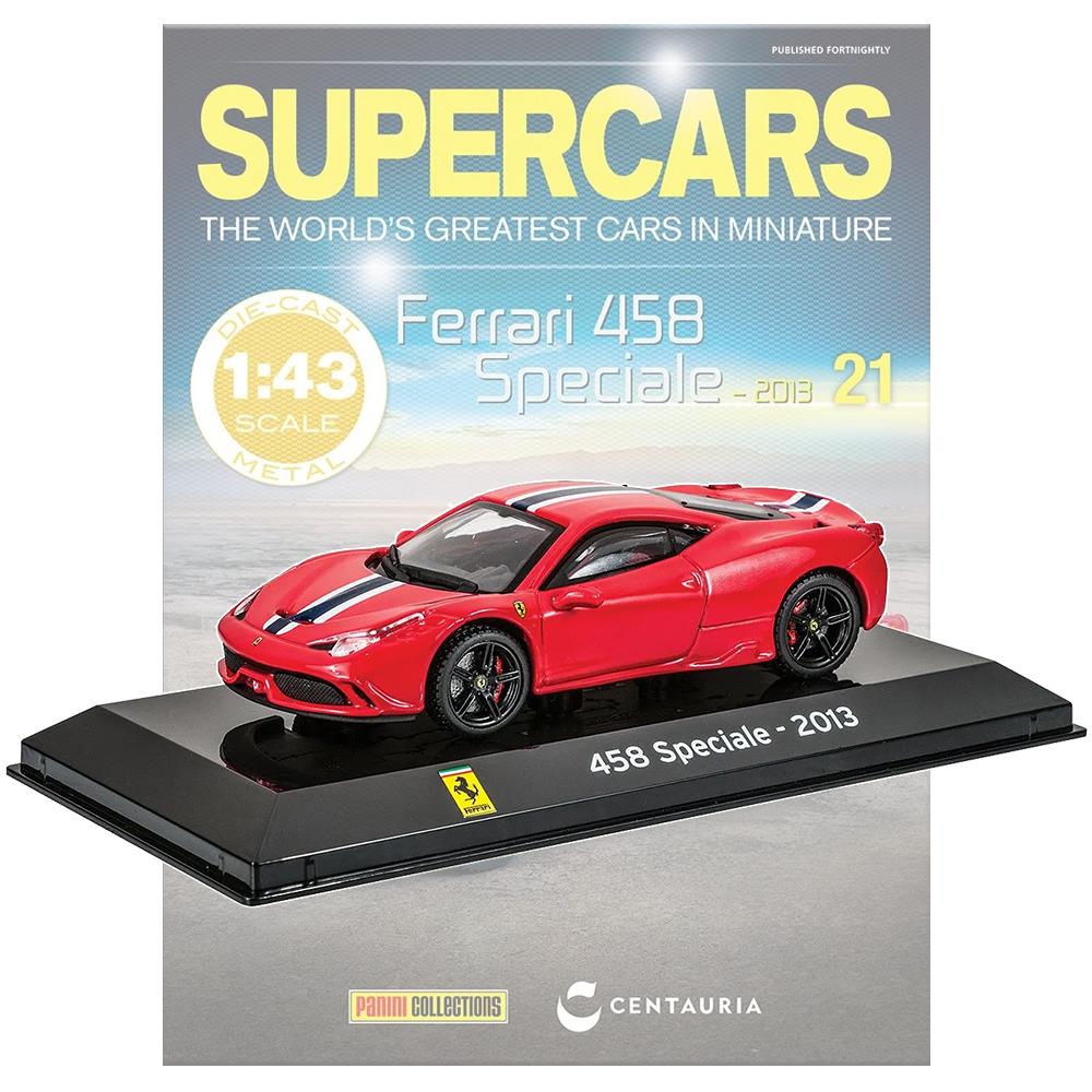 Supercars Collection 21 - Ferrari 458 Speciale 2013 with Magazine