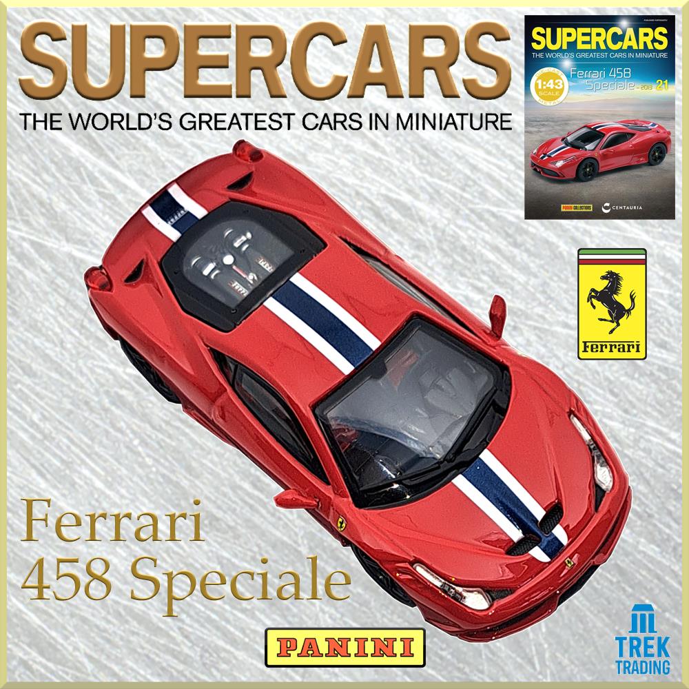 Supercars Collection 21 - Ferrari 458 Speciale 2013 with Magazine