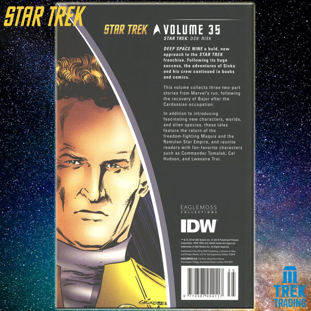 Star Trek Graphic Novel Collection - DS9: Risk Volume 35