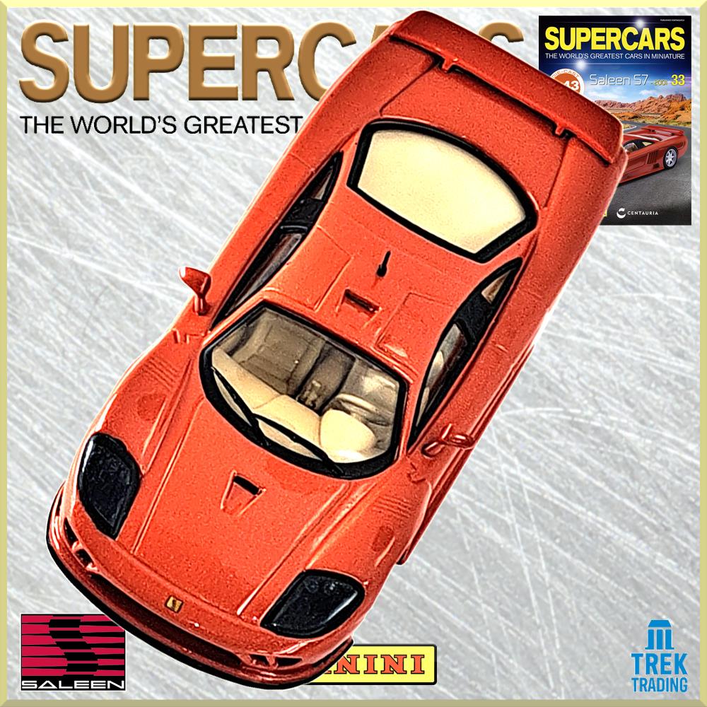 Supercars Collection 33 - Saleen S7R 2001 with Magazine