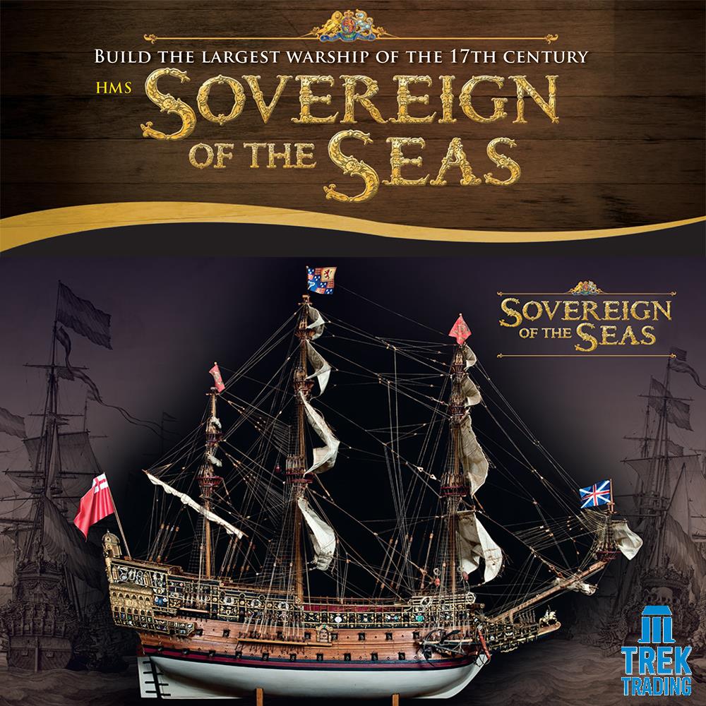 Sovereign of the Seas Step-By-Step Instruction Manual Guide