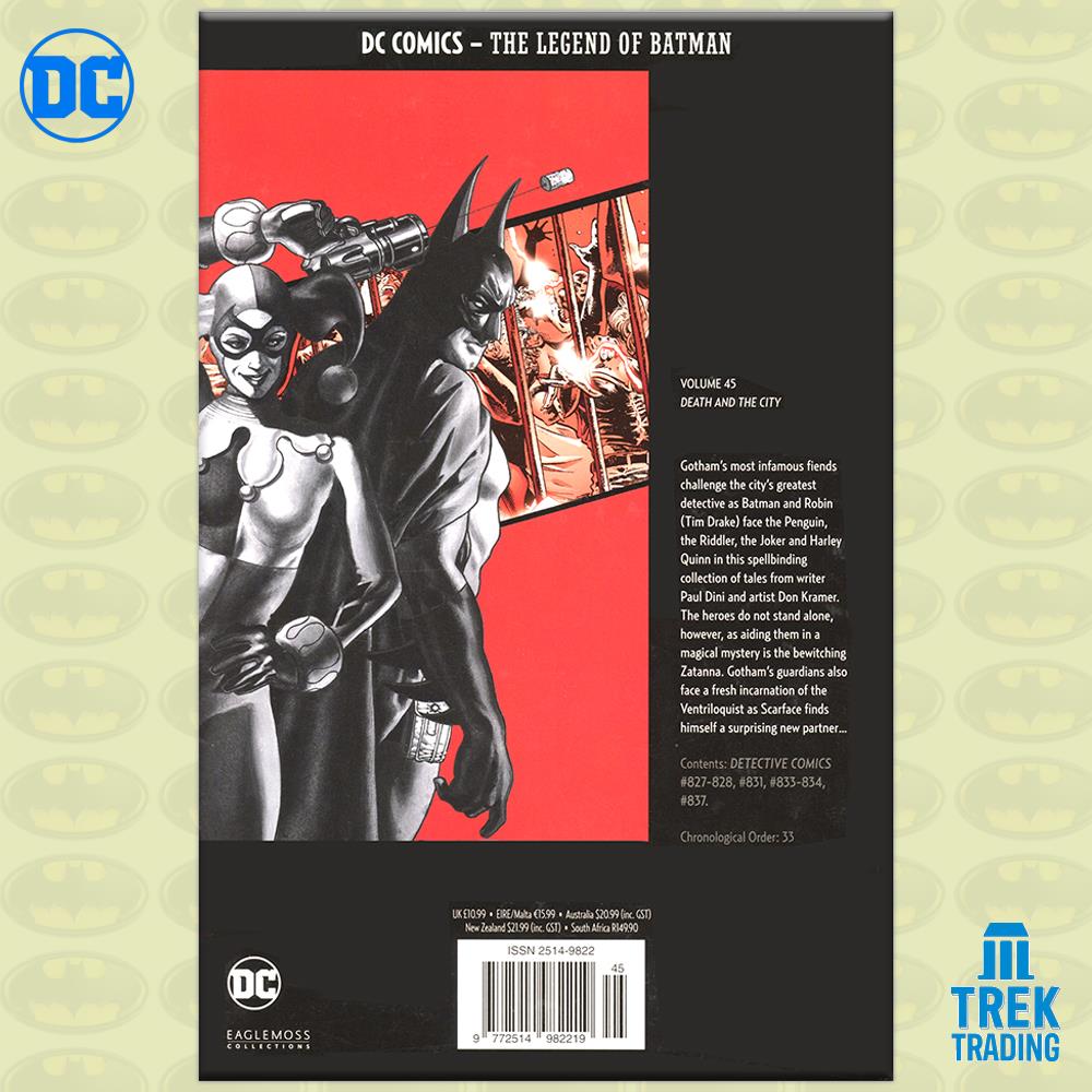 DC Comics The Legend of Batman - Death And The City - Volume 45