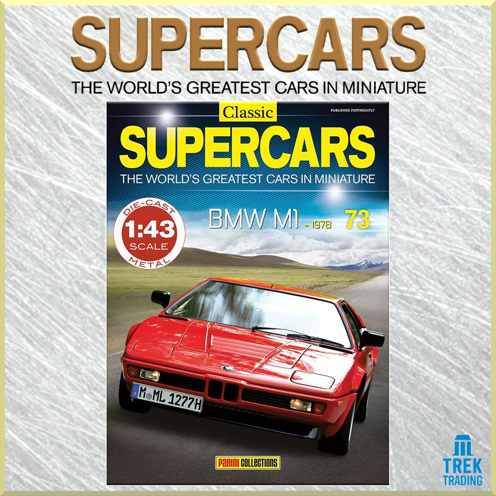 Supercars Collection 73 - BMW M1 1978 with Magazine