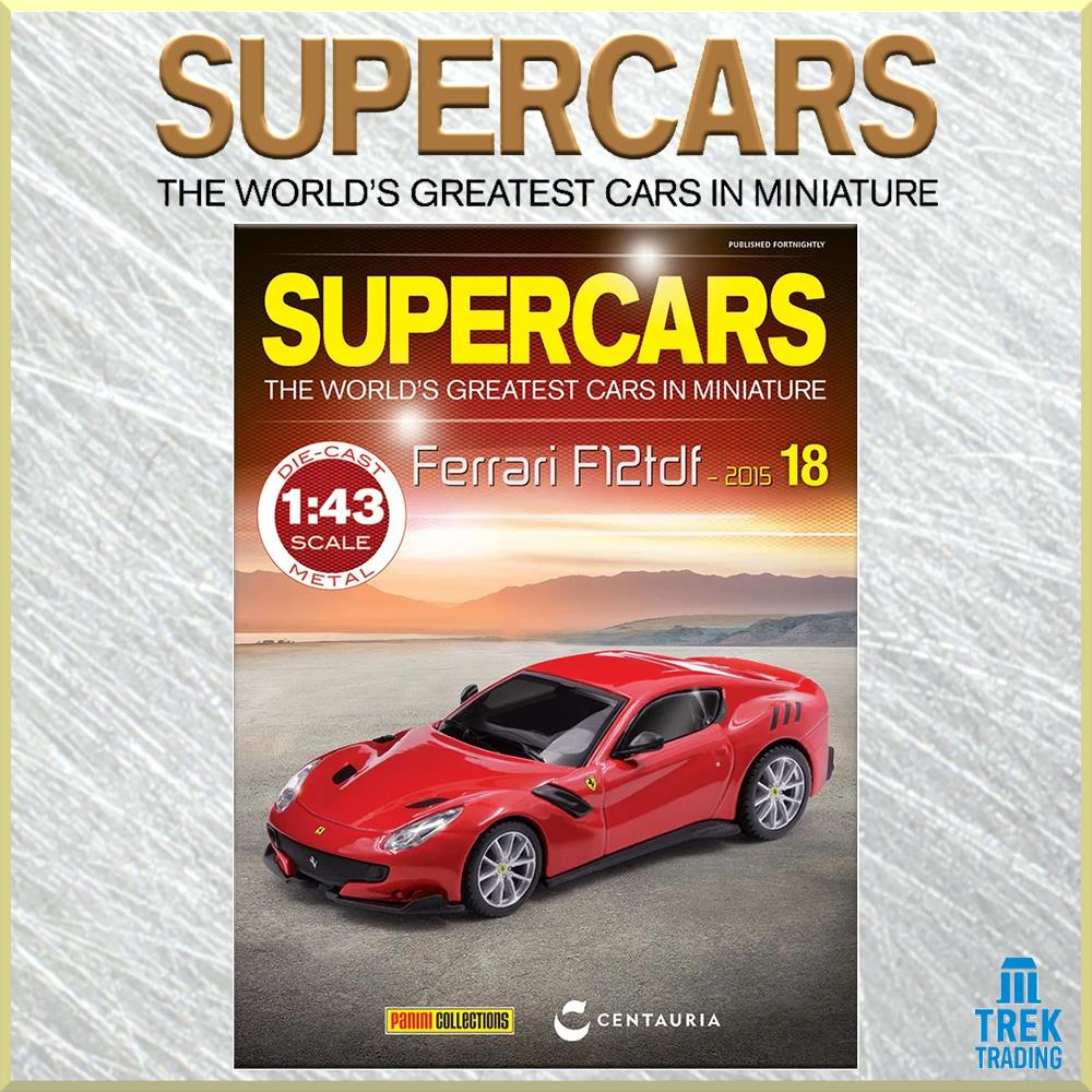 Supercars Collection 18 - Ferrari F12tdf 2015 with Magazine