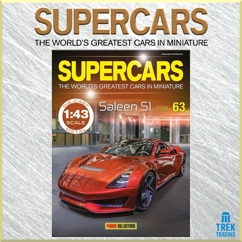 Supercars Collection 63 - Saleen S1 2018 with Magazine