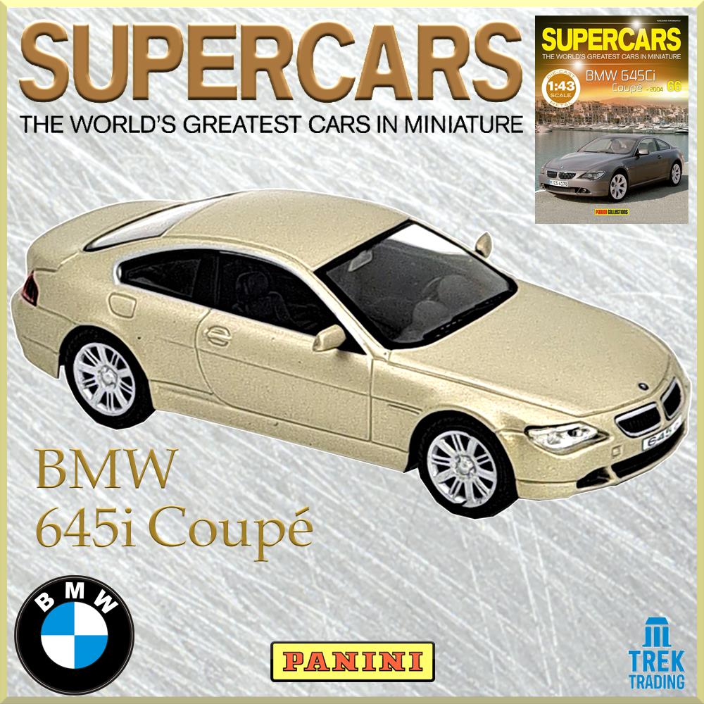 Supercars Collection 66 - BMW 645Ci Coupé 2004 with Magazine