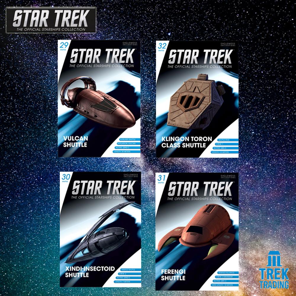 Star Trek Starships Collection - Shuttlecraft Set 8 with Magazines