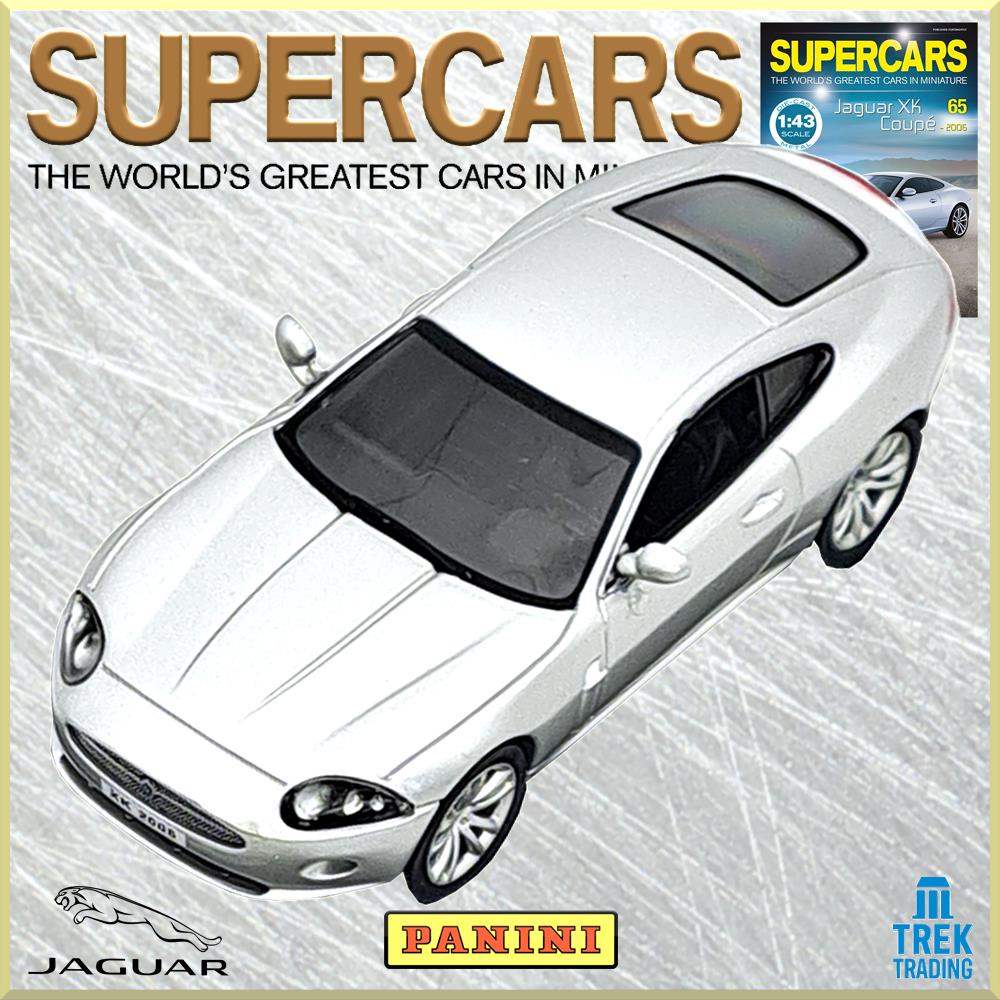 Supercars Collection 65 - Jaguar XK Coupé 2006 with Magazine