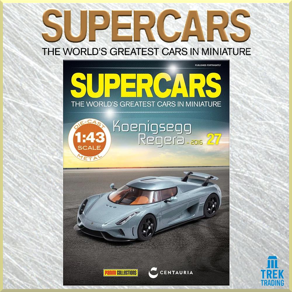 Supercars Collection 27 - Koenigsegg Regera 2016 with Magazine