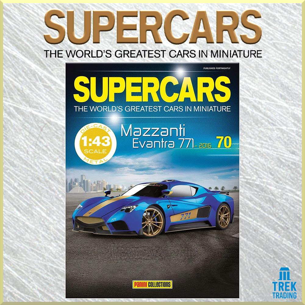 Supercars Collection 70 - Mazzanti Evantra 771 2016 with Magazine