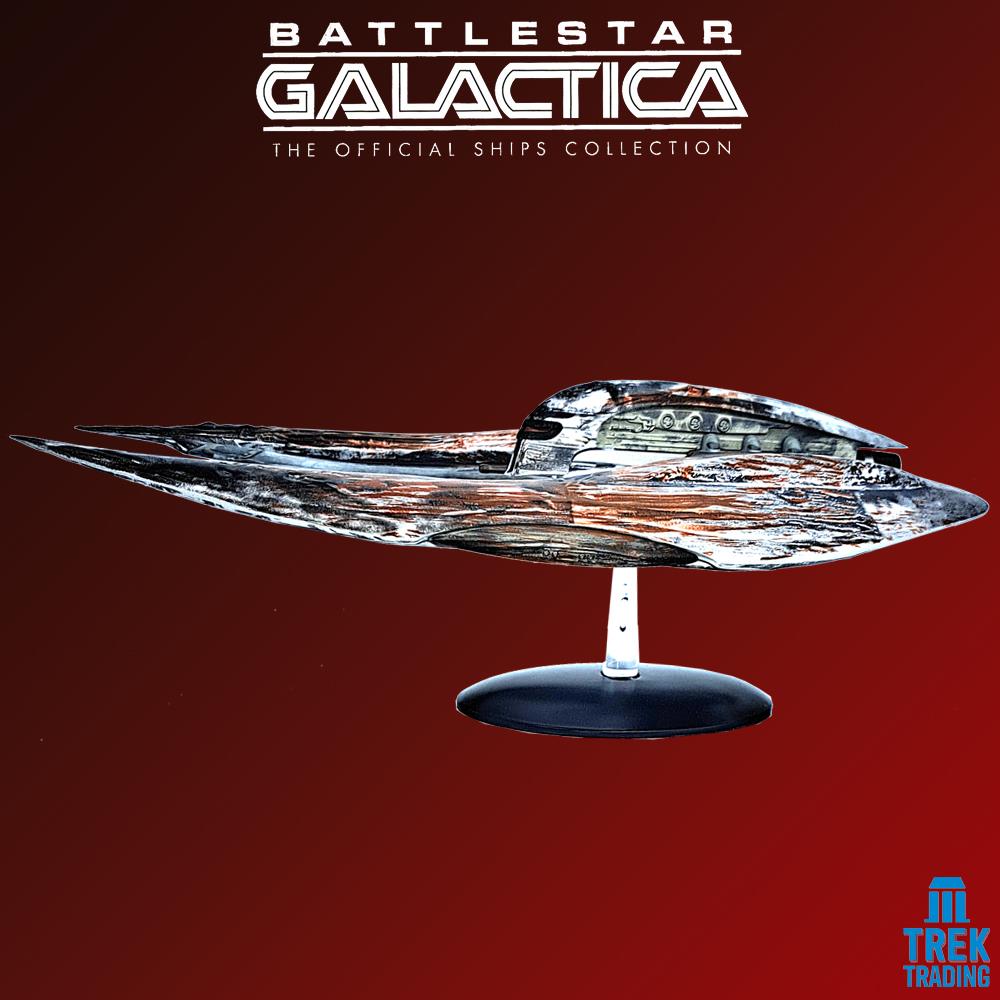 Battlestar Galactica Official Ships Collection - 27cm Scar Raider Issue 16 with Magazine