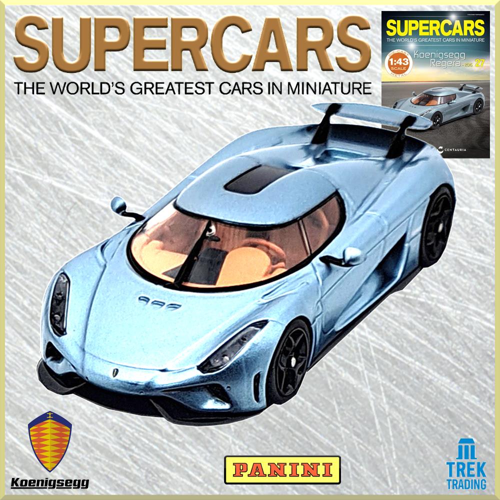 Supercars Collection 27 - Koenigsegg Regera 2016 with Magazine