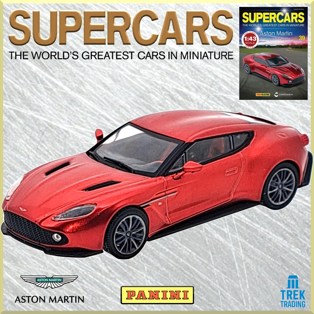 Supercars Collection 39 - Aston Martin V12 Vanquish Zagata 2016 with Magazine