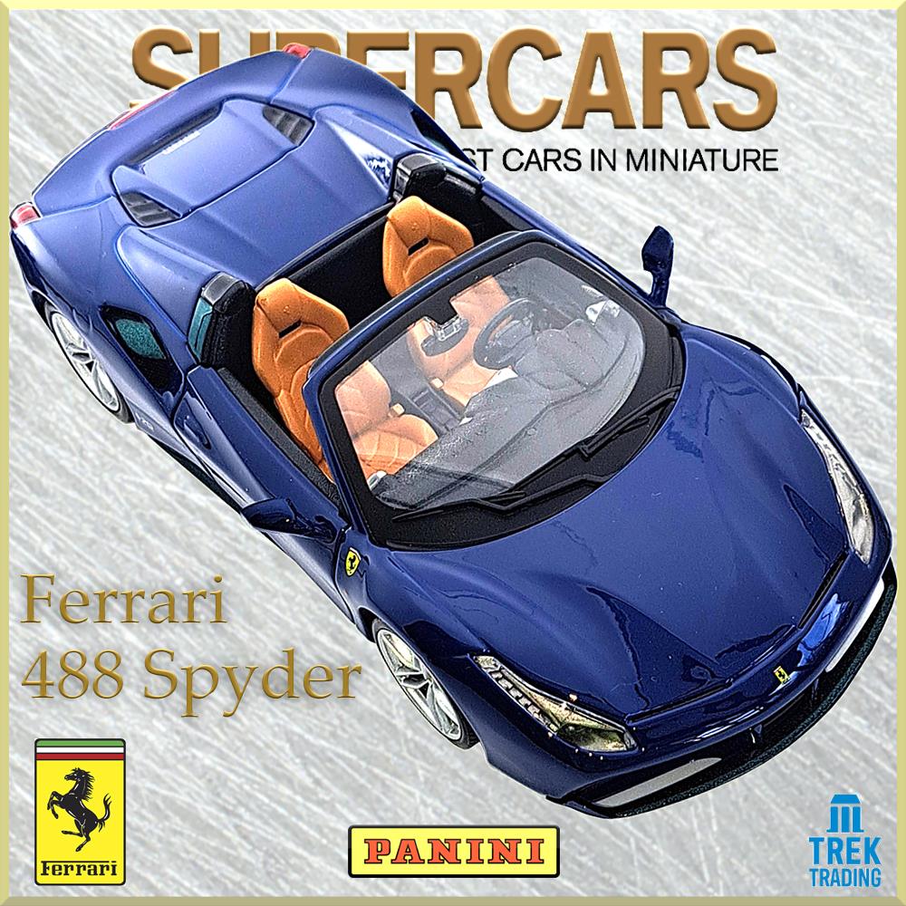 Supercars Collection 702 - Special Edition 1:24 scale Ferrari 488 Spider - 1950