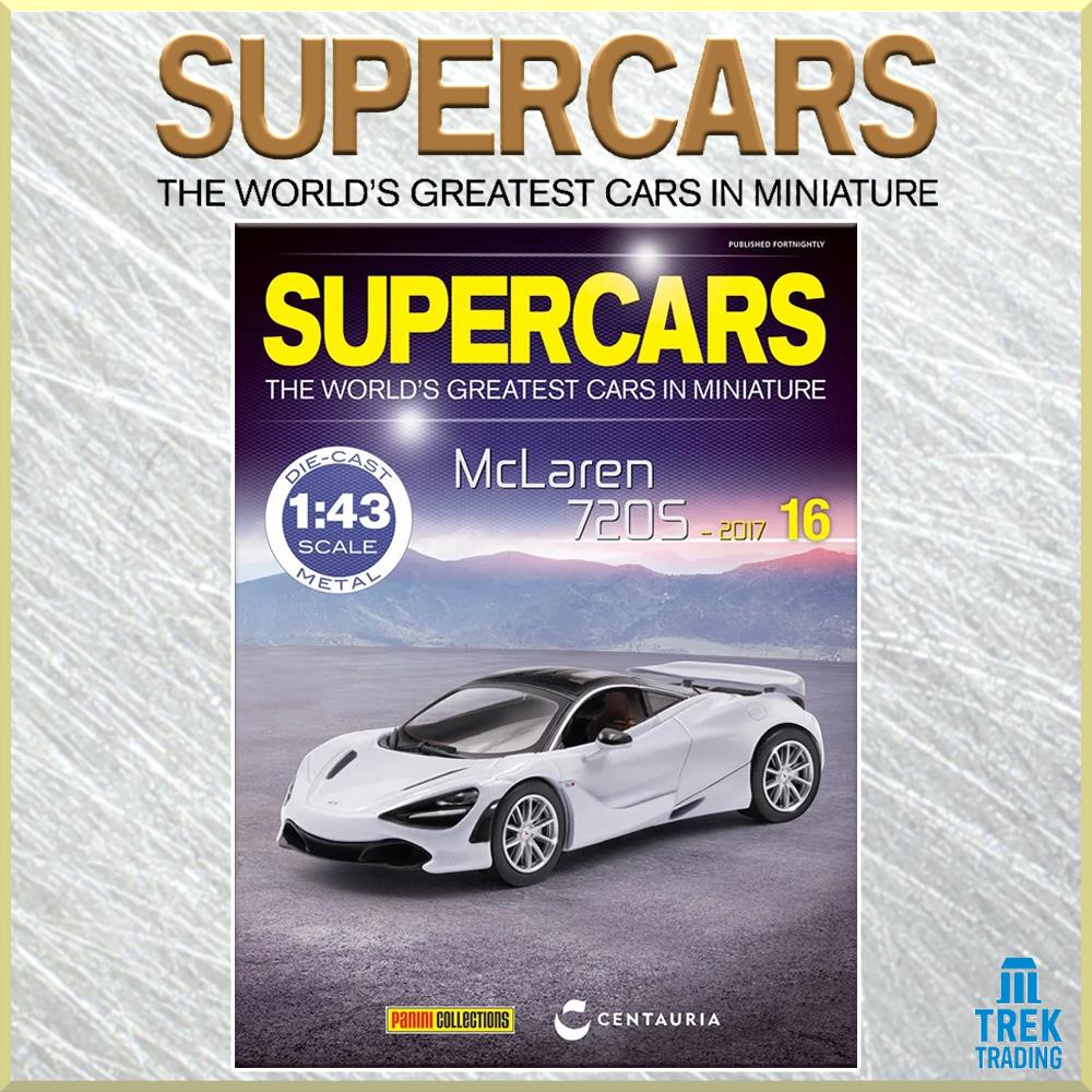 Supercars Collection 16 - McLaren 720S 2017 with Magazine
