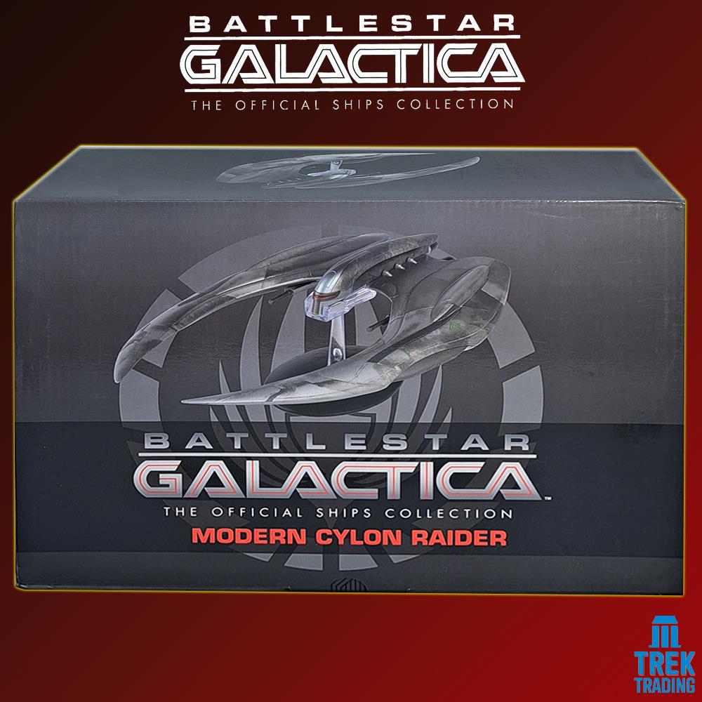 Battlestar Galactica Official Ships Collection - 27cm Modern Cylon Raider Issue 2 with Magazine
