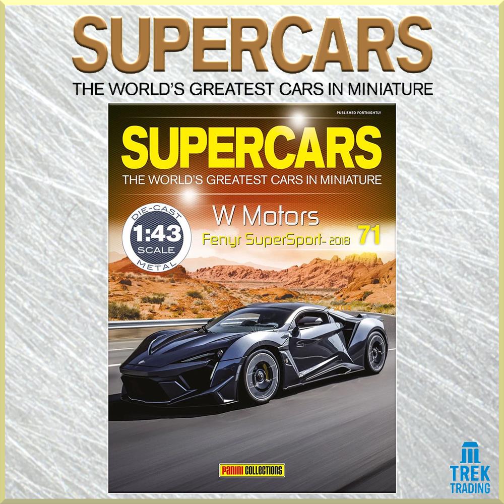 Supercars Collection 71 - W Motors Fenyr Supersport 2018 with Magazine