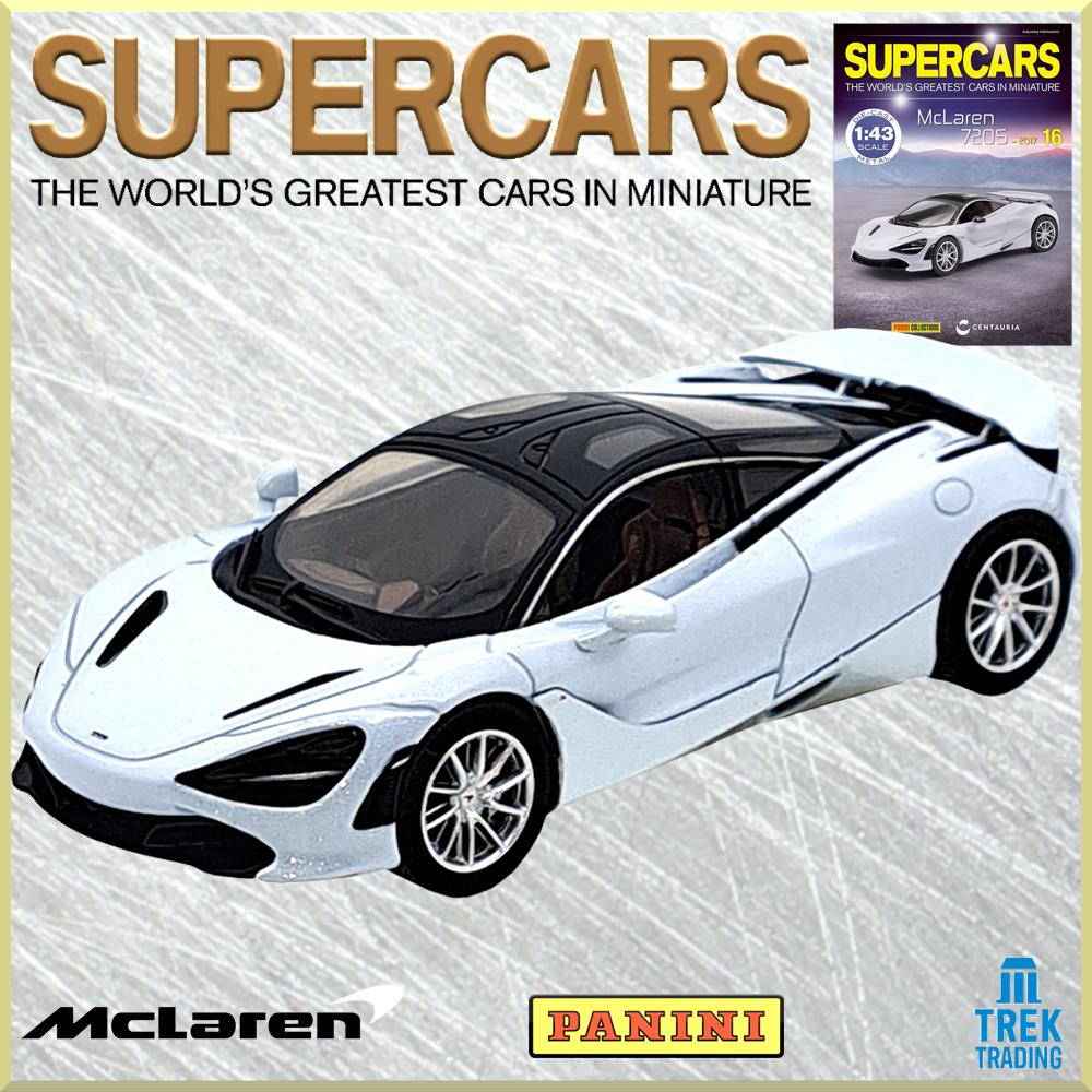 Supercars Collection 16 - McLaren 720S 2017 with Magazine