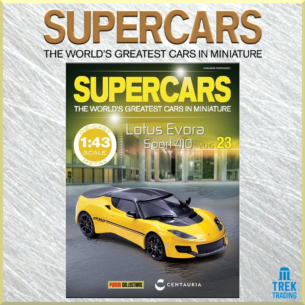 Supercars Collection 23 - Lotus Evora Sport 410 2016 with Magazine