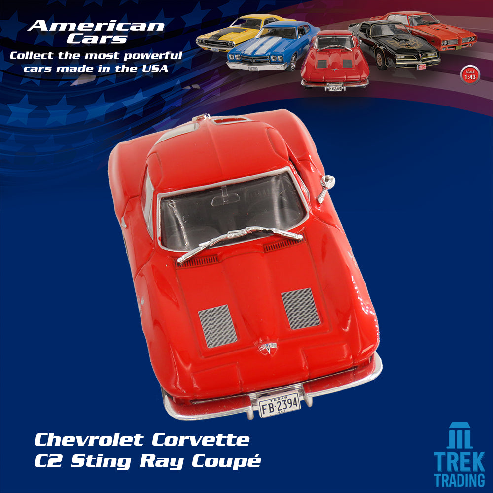 American Cars Collection Issue 1 - 1963 Chevrolet Corvette C2 Sting Ray Coupé