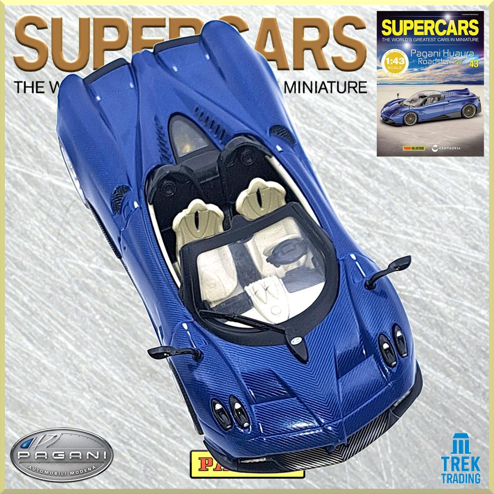Supercars Collection 43 - Pagani Huayra Roadster 2017 with Magazine