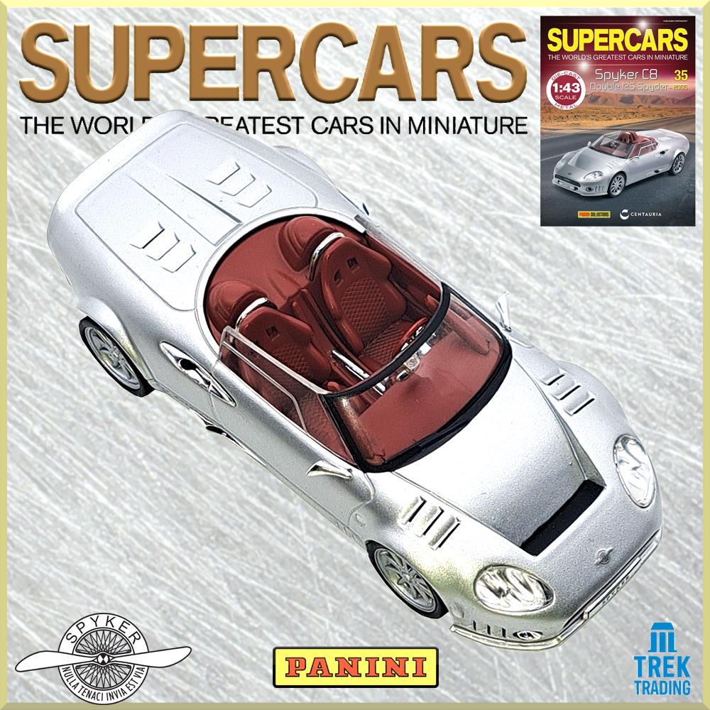 Supercars Collection 35 - Spyker C8 Double 12S Spyder with Magazine