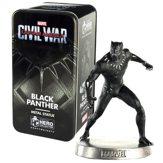 Marvel Captain America Civil War Heavyweights Collection - 10.5cm Black Panther Metal Statue