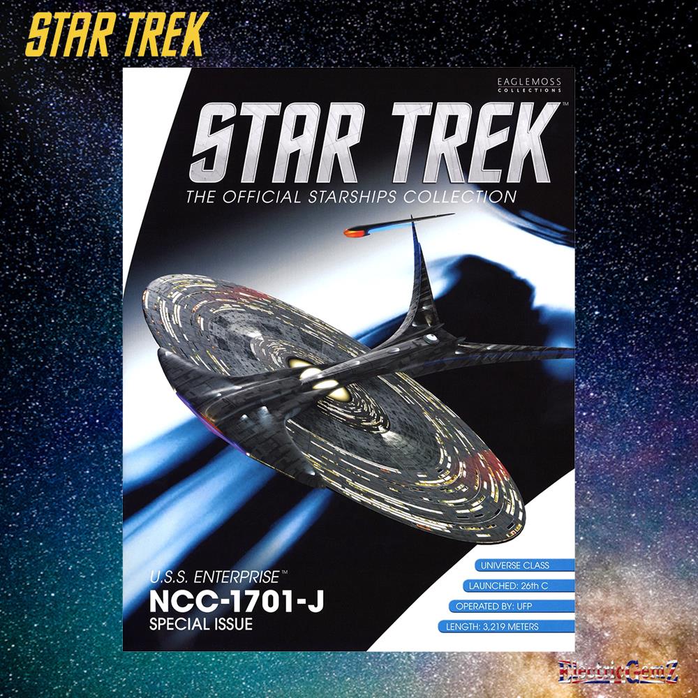 Star Trek Starships Collection - 22cm USS Enterprise NCC-1701-J with Magazine - Special Issue