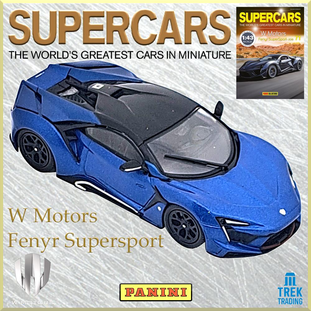Supercars Collection 71 - W Motors Fenyr Supersport 2018 with Magazine