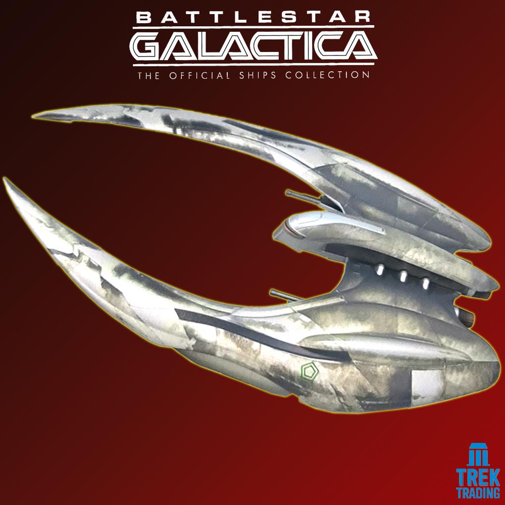 Battlestar Galactica Official Ships Collection - 27cm Modern Cylon Raider Issue 2 with Magazine