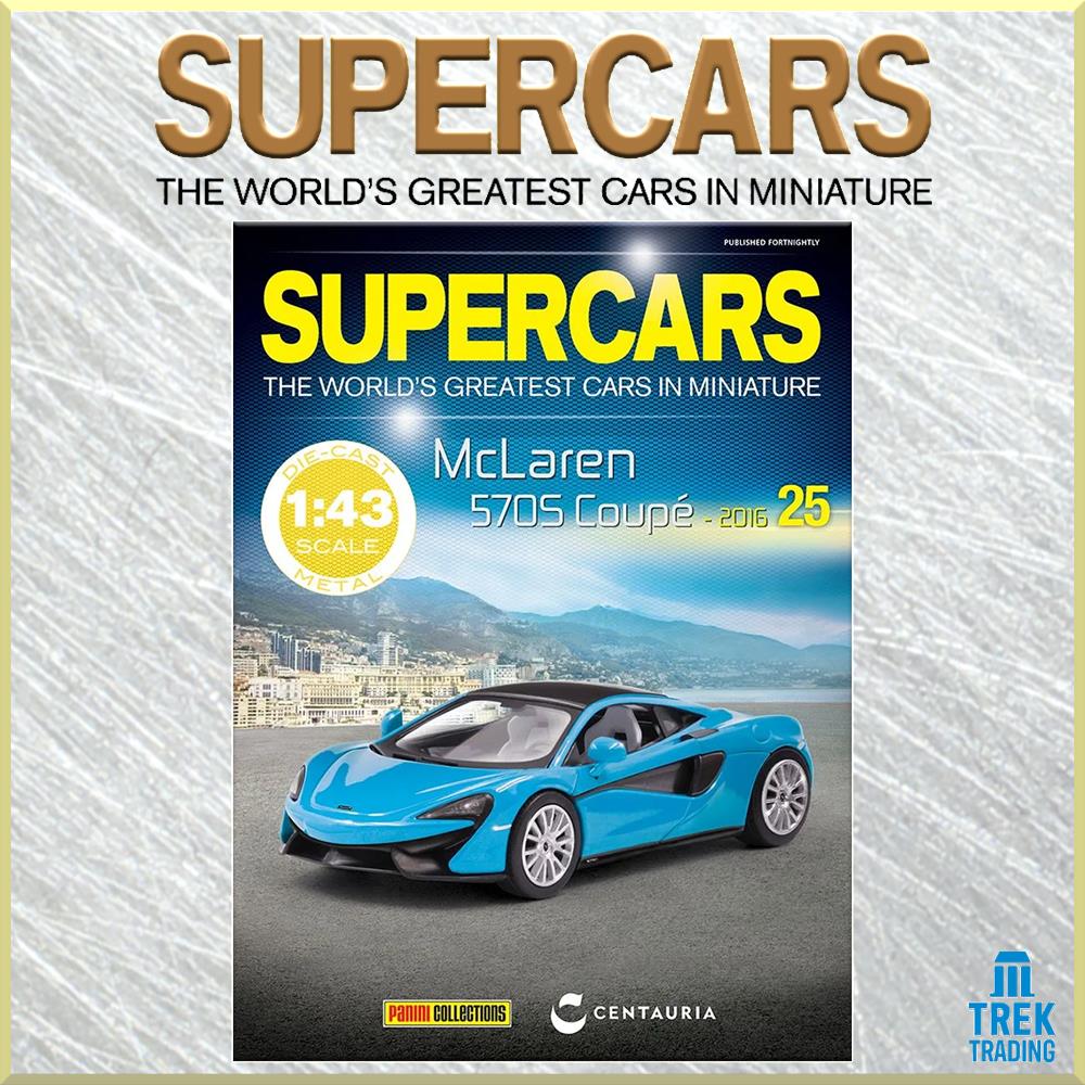 Supercars Collection 25 - McLaren 570S Coupé 2016 with Magazine