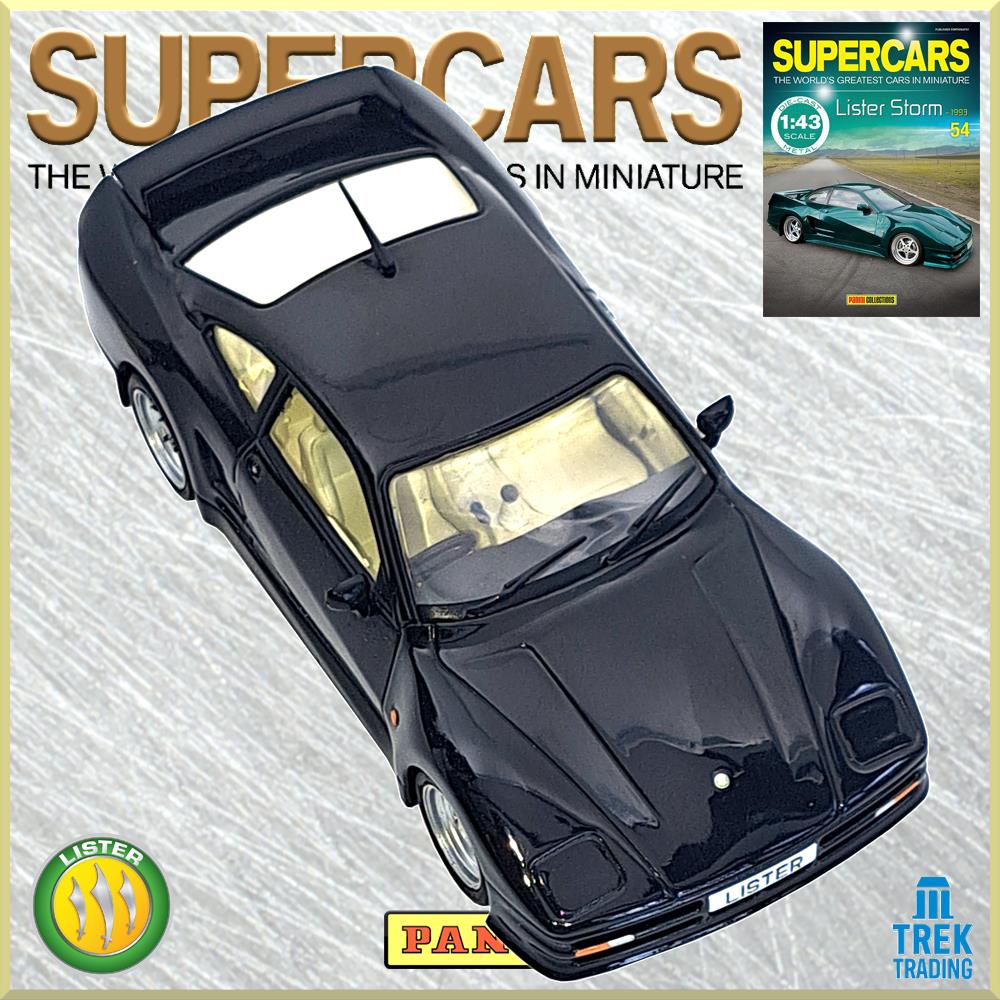 Supercars Collection 54 - Lister Storm 1993 with Magazine
