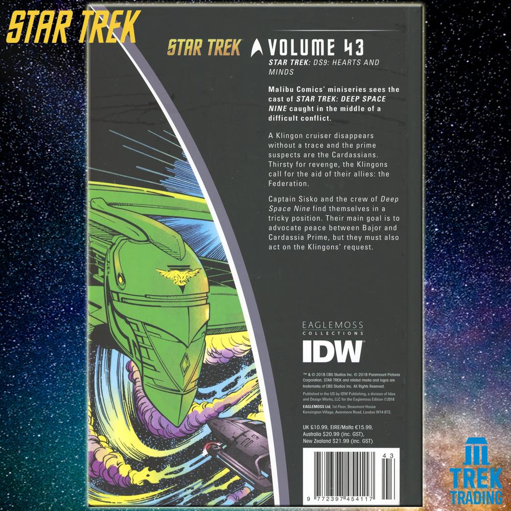 Star Trek Graphic Novel Collection - DS9: Hearts And Minds Volume 43