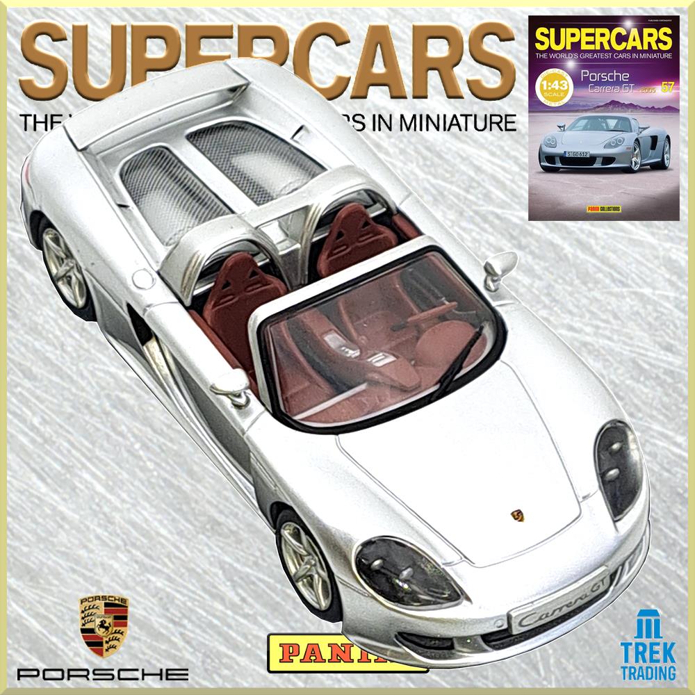 Supercars Collection 57 - Porsche Carrera GT 2005 with Magazine
