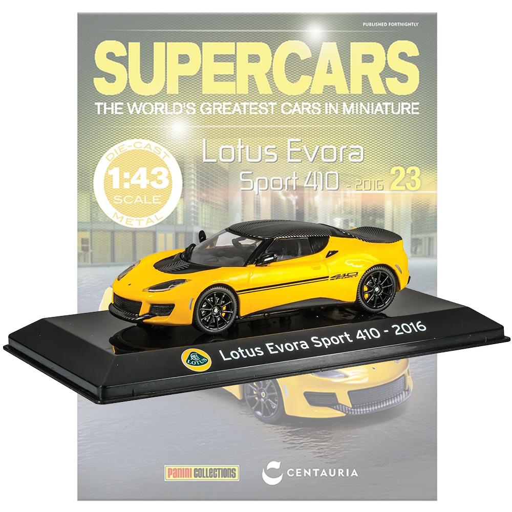 Supercars Collection 23 - Lotus Evora Sport 410 2016 with Magazine