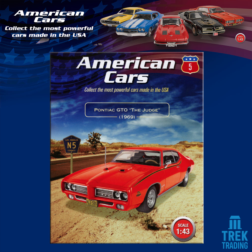 American Cars Collection Issue 5 - 1969 Pontiac GTO "The Judge"