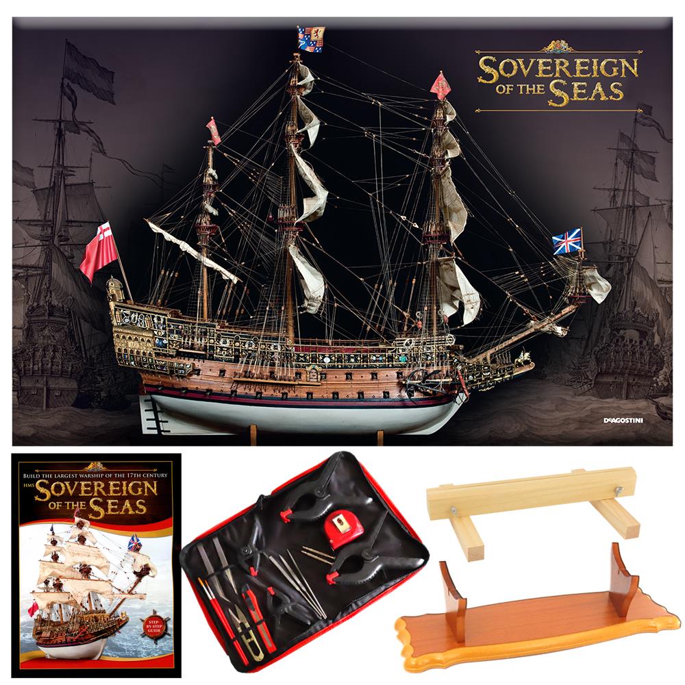 Sovereign of the Seas Complete Kit with 3 Special Gifts & Printed Manual