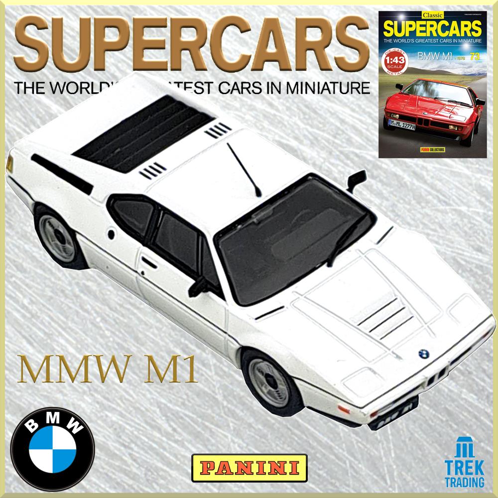 Supercars Collection 73 - BMW M1 1978 with Magazine