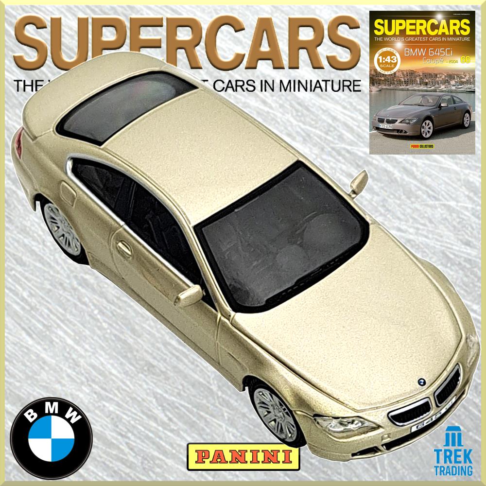 Supercars Collection 66 - BMW 645Ci Coupé 2004 with Magazine